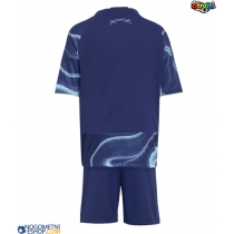 Otroški Nogometni dresi Ajax Gostujoči 2025-26 Kratek Rokav (+ Kratke hlače)